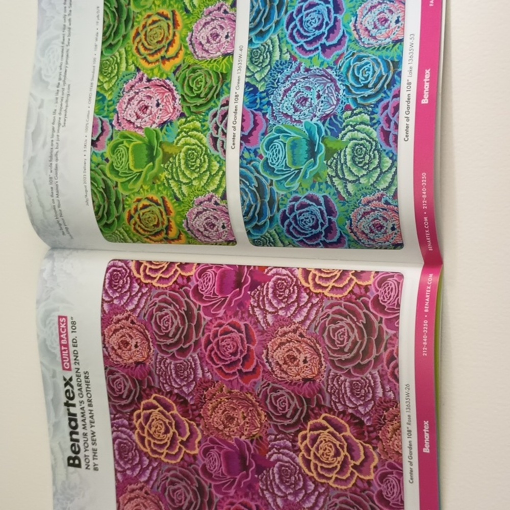 5/$20 Paper Crafting Benartex Fabric Trends Catalog